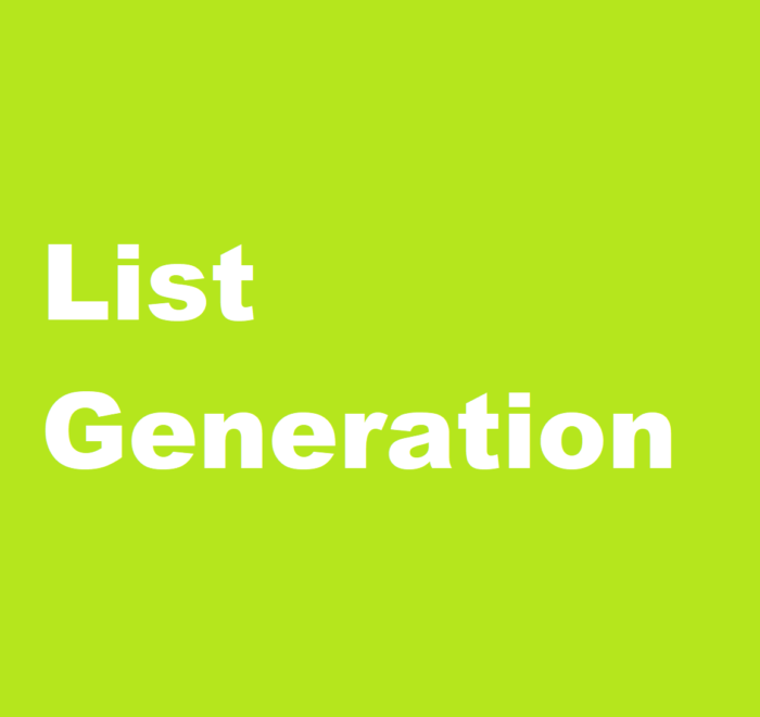 email list generation