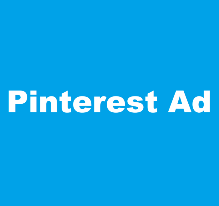 pinterest ad creation
